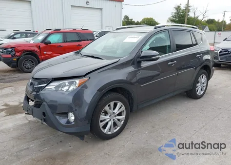 2015 Toyota Rav4 Limited from USA, damaged, VIN 2T3DFREV6FW372486